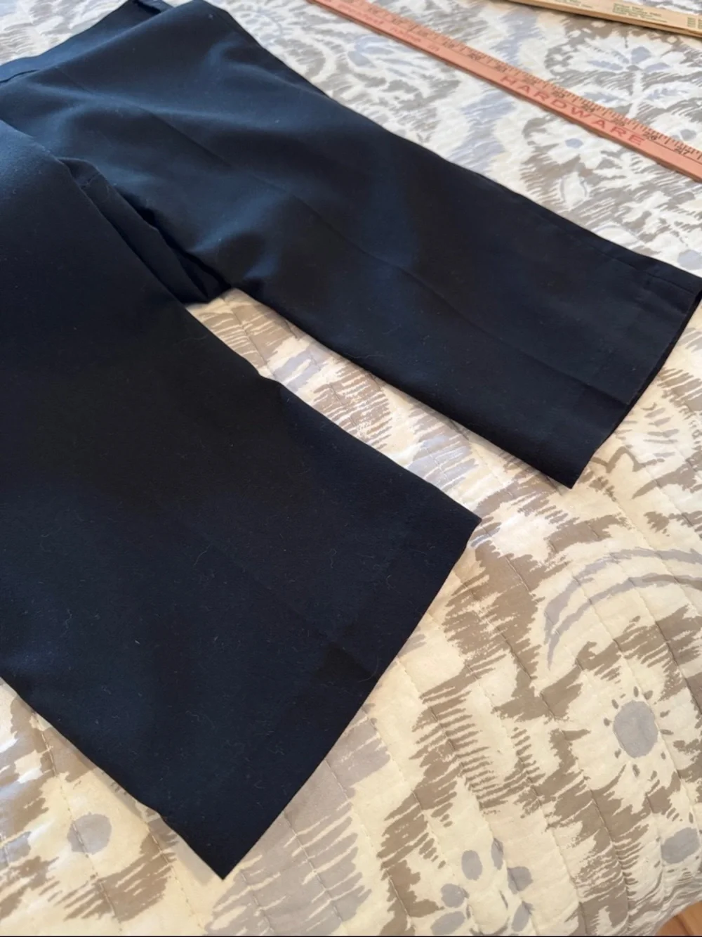 Kenneth Cole Men's Black Dress Pants - Tailored Straight Leg